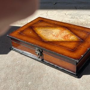 Brown storage box